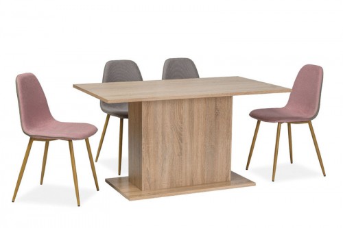 Стол обеденный Reno 140×80 Signal дуб сонома